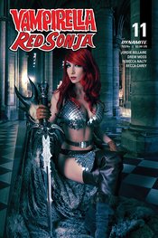 VAMPIRELLA RED SONJA #11 CVR D ZAWADZKI COSPLAY