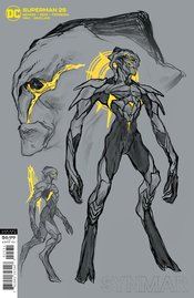 SUPERMAN #25 1:25 CARD STOCK VAR ED