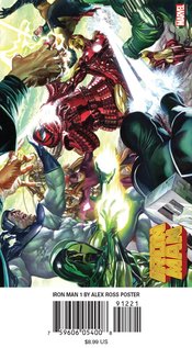 IRON MAN #1 BY ALEX ROSS POSTER