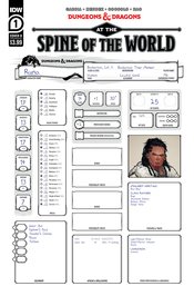 DUNGEONS & DRAGONS AT SPINE OF WORLD #1 (OF 4) CVR B CHARACT