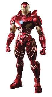 MARVEL UNIVERSE VARIANT BRING ARTS IRON MAN AF (O/A)