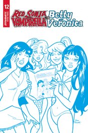 RED SONJA VAMPIRELLA BETTY VERONICA #12 21 COPY PARENT BLUE