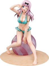 KAGUYA-SAMA LOVE IS WAR CHIKA FUJIWARA SWIMSUIT 1/7 PVC FIG