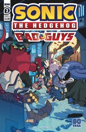 SONIC THE HEDGEHOG BAD GUYS #3 (OF 4) CVR A HAMMERSTROM