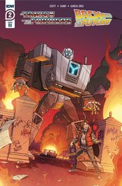 TRANSFORMERS BACK TO FUTURE #2 (OF 4) 10 COPY INCV SCHOENING