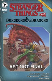 STRANGER THINGS D&D CROSSOVER #1 CVR D BECK