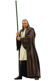 STAR WARS PHANTOM MENACE QUI-GON JINN ARTFX+ STATUE  (C