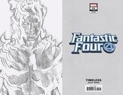 FANTASTIC FOUR #24 HUMAN TORCH TIMELESS VIRGIN SKETCH VAR