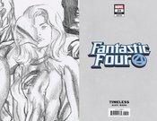 FANTASTIC FOUR #24 INVISIBLE WOMAN TIMELESS VIRGIN SKETCH VA