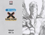 X-FACTOR #4 ALEX ROSS ANGEL TIMELESS VIRGIN SKETCH VAR XOS