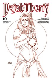 DEJAH THORIS (2019) #10 LINSNER RARE LTD MARTIAN RED CVR