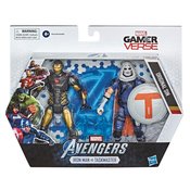 AVENGERS GAMERVERSE 6IN IRON MAN/TASKMASTER AF 2PK CS