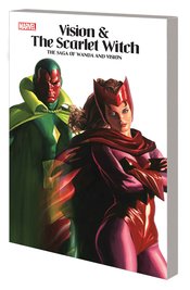 (USE DEC218560) VISION & SCARLET WITCH TP SAGA WANDA & VISIO