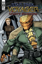 STAR TREK VOYAGER SEVENS RECKONING #2 (OF 4) CVR A  HERNANDE