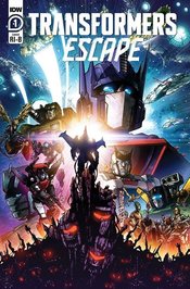 TRANSFORMERS ESCAPE #1 (OF 5) 25 COPY MILNE INCV CVR