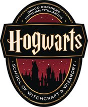 HARRY POTTER WELCOME TO HOGWARTS WOOD SIGN