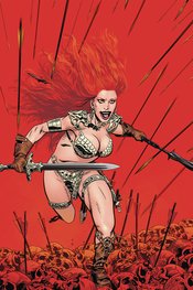 RED SONJA PRICE OF BLOOD #1 GOLDEN LTD VIRGIN CVR