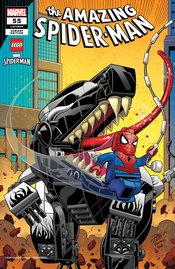 AMAZING SPIDER-MAN #55 RON LIM LEGO VAR LR