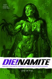 DIE!NAMITE #1 13 COPY PARILLO DRESSED GANGRENE GREEN TINT FO