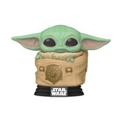 POP STAR WARS MANDALORIAN CHILD WITH BAG VINYL FIG