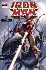 IRON MAN #5 YOON MARVEL VS ALIEN VAR