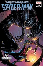 MILES MORALES SPIDER-MAN #22 SCHITI MARVEL VS ALIEN VAR