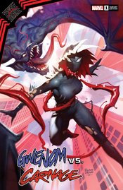 KING IN BLACK GWENOM VS CARNAGE #1 (OF 3) RYAN BROWN VAR