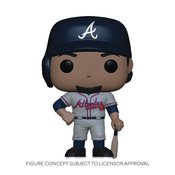 POP MLB BRAVES OZZIE ALBIES ROAD UNIFORM VINYL FIG