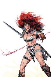 RED SONJA PRICE OF BLOOD #2 GOLDEN LTD VIRGIN CVR