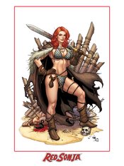 RED SONJA #13 FRANK CHO LTD ED LITHO