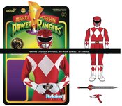 MIGHTY MORPHIN POWER RANGERS RED RANGER REACTION FIGURE (NET