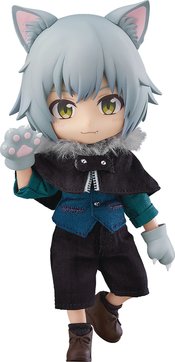 NENDOROID DOLL LITTLE RED RIDING HOOD WOLF ASH AF