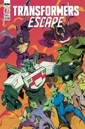 TRANSFORMERS ESCAPE #3 (OF 5) CVR A MCGUIRE-SMITH