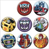 TRANSFORMERS 144PC BUTTON ASST DIS