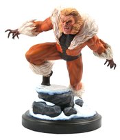 MARVEL PREMIER COLLECTION COMIC SABRETOOTH STATUE