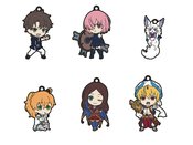 FATE GRAND ORDER ADF NENDOROID RUBBER KEYCHAIN 6PC BMB DS (C