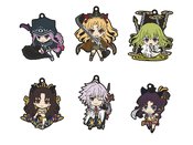 FATE GRAND ORDER ADF 02 NENDOROID RUBBER KEYCHAIN 6PC BMB DS