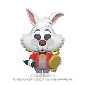 POP ALICE 70TH ALICE WHITE RABBIT W/ WATCH VINYL FIG