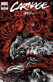 CARNAGE BLACK WHITE AND BLOOD #2 (OF 4) HOTZ VAR