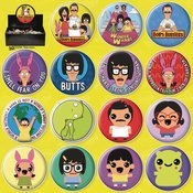 BOBS BURGERS 144PC BUTTON ASST DIS