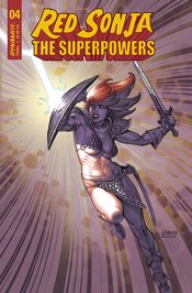 RED SONJA THE SUPERPOWERS #4 CVR C LINSNER