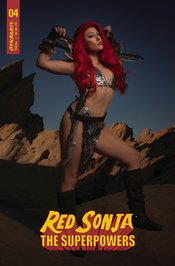 RED SONJA THE SUPERPOWERS #4 CVR H HOLLON COSPLAY