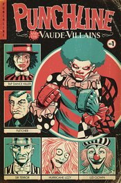 PUNCHLINE AND VAUDE VILLAINS #1 CVR B GONZO