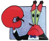 SPONGEBOB SQUAREPANTS MR KRABS WORLDS SMALLEST VIOLIN PIN (C