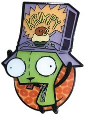 INVADER ZIM GIRS CEREAL HAT PIN