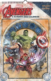 MARVEL AVENGERS OVERSIZED POSTER ED 2022 WALL CALENDAR