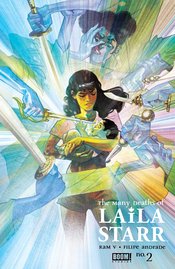 MANY DEATHS OF LAILA STARR #2 (OF 5) CVR B DEL MUNDO FOIL