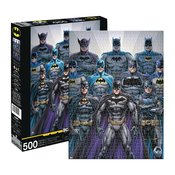 BATMAN BATSUITS 500PC PUZZLE