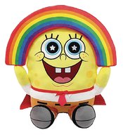 SPONGEBOB SQUAREPANTS RAINBOW HUGME 16IN PLUSH