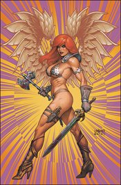 RED SONJA THE SUPERPOWERS #5 LINSNER LTD VIRGIN CVR